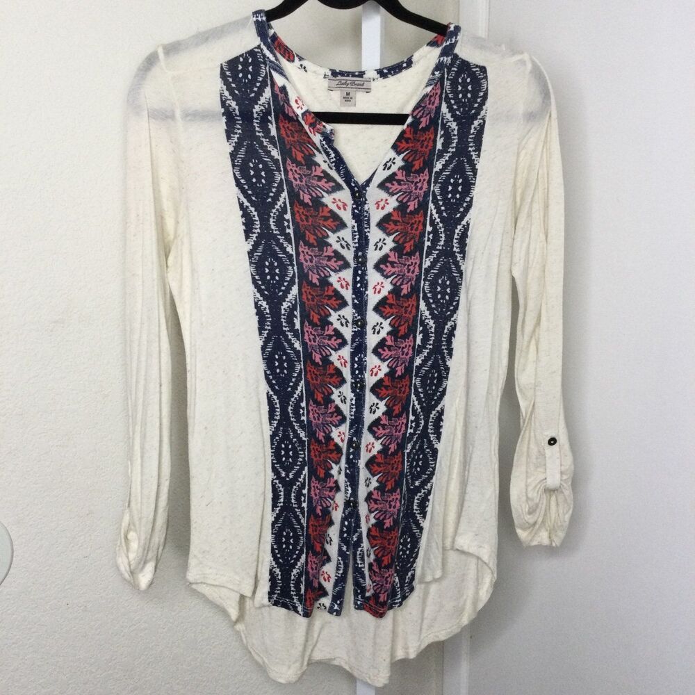 Lucky Brand long sleeve blouse